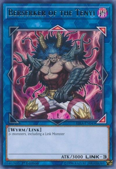 Berserker of the Tenyi (Rare) [RIRA-EN045-R]