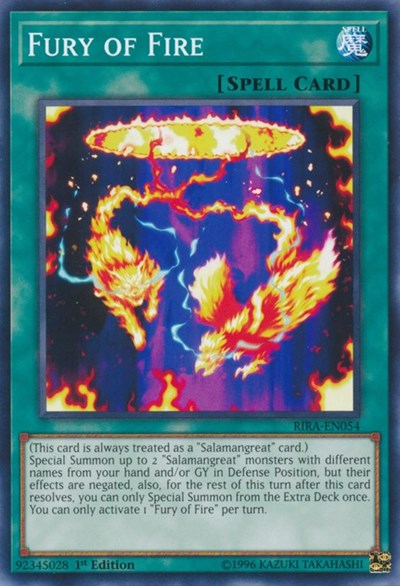 Fury of Fire (Common) [RIRA-EN054-C]