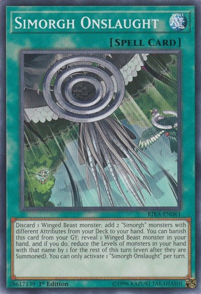 Simorgh Onslaught (Common) [RIRA-EN061-C]