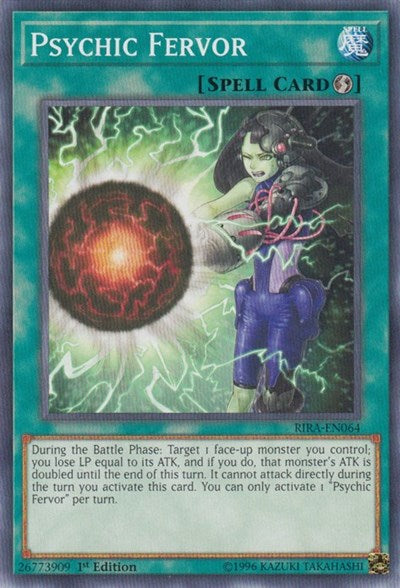 Psychic Fervor (Common) [RIRA-EN064-C]