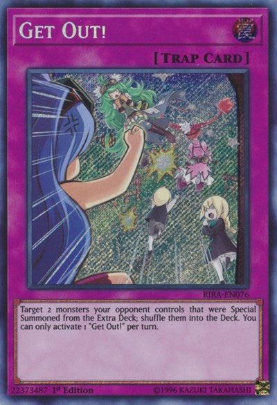 Get Out! (Secret Rare) [RIRA-EN076-SeR]
