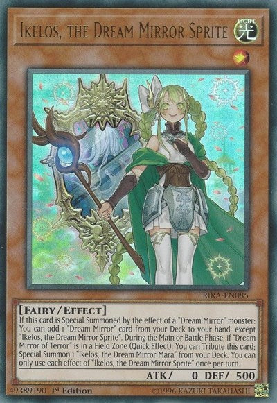Ikelos, the Dream Mirror Sprite (Ultra Rare) [RIRA-EN085-UR]