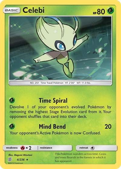 Celebi - 4/236 (Holo Rare) [UNM-4-HR]