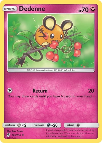 Dedenne - 145/236 (Uncommon) [UNM-145-U]