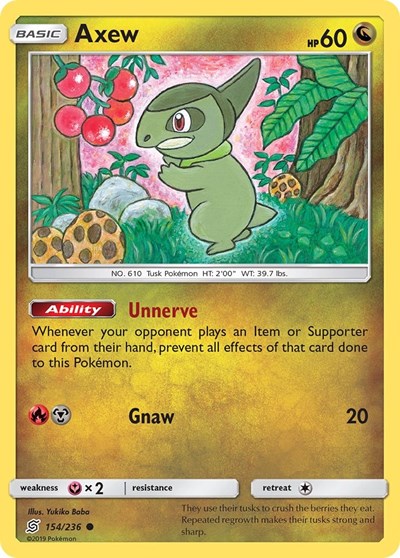 Axew - 154/236 (Common) [UNM-154-C]