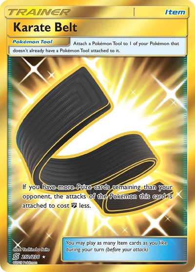Karate Belt - 252/236 (Secret Rare) [UNM-252-SR]