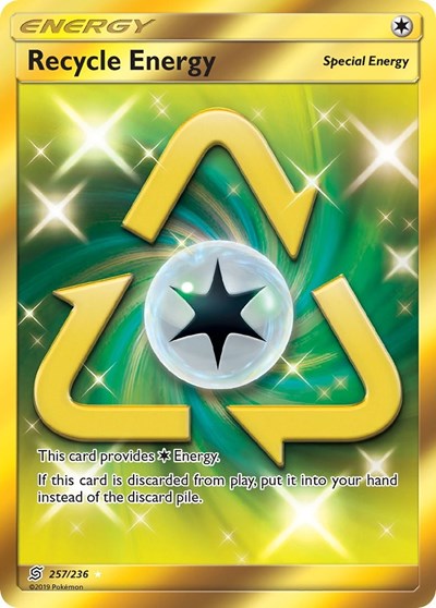 Recycle Energy - 257/236 (Secret Rare) [UNM-257-SR]