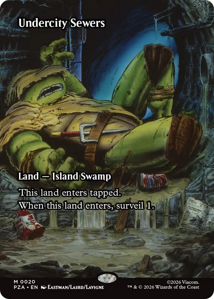 Undercity Sewers - Borderless - Full Art [PZA-20]