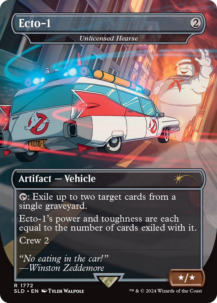 Unlicensed Hearse - Borderless - Full Art [SLD-1772]
