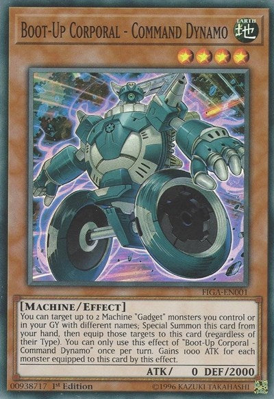 Boot-Up Corporal - Command Dynamo (Super Rare) [FIGA-EN001-SuR]