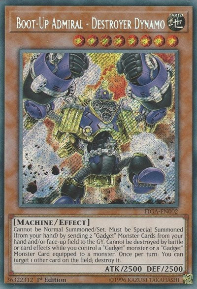 Boot-Up Admiral - Destroyer Dynamo (Secret Rare) [FIGA-EN002-SeR]