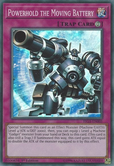 Powerhold the Moving Battery (Super Rare) [FIGA-EN005-SuR]