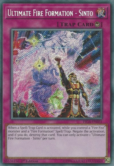 Ultimate Fire Formation - Sinto (Secret Rare) [FIGA-EN021-SeR]