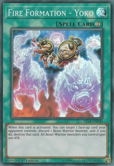 Fire Formation - Yoko (Super Rare) [FIGA-EN030-SuR]