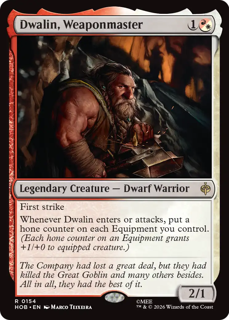 Dwalin, Weaponmaster [HOB-154]