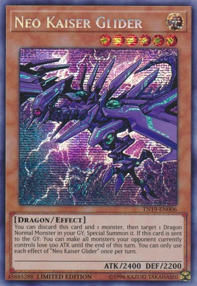 Neo Kaiser Glider (Prismatic Secret Rare) [TN19-EN006-PrSR]