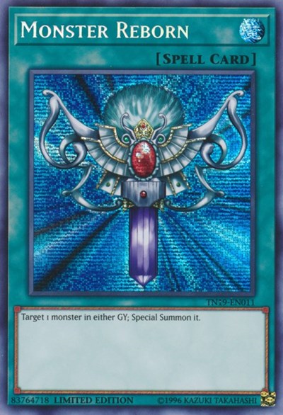 Monster Reborn (Prismatic Secret Rare) [TN19-EN011-PrSR]