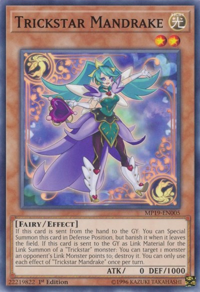 Trickstar Mandrake (Common) [MP19-EN005-C]
