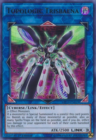 Topologic Trisbaena (Ultra Rare) [MP19-EN019-UR]