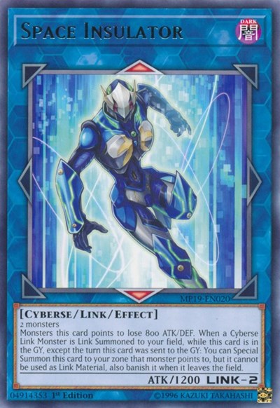 Space Insulator (Rare) [MP19-EN020-R]