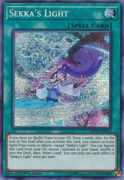 Sekka's Light (Prismatic Secret Rare) [MP19-EN041-PrSR]