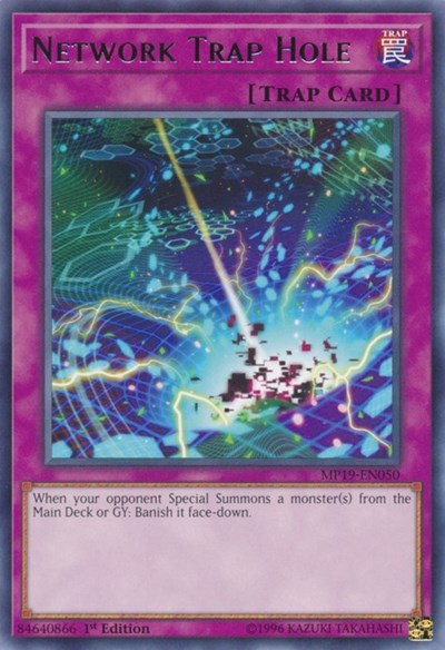 Network Trap Hole (Rare) [MP19-EN050-R]
