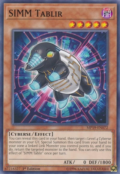 SIMM Tablir (Common) [MP19-EN072-C]