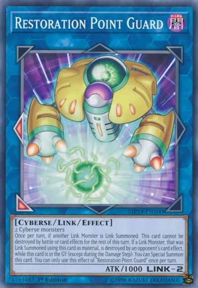 Restoration Point Guard (Common) [MP19-EN100-C]