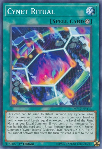 Cynet Ritual (Common) [MP19-EN113-C]