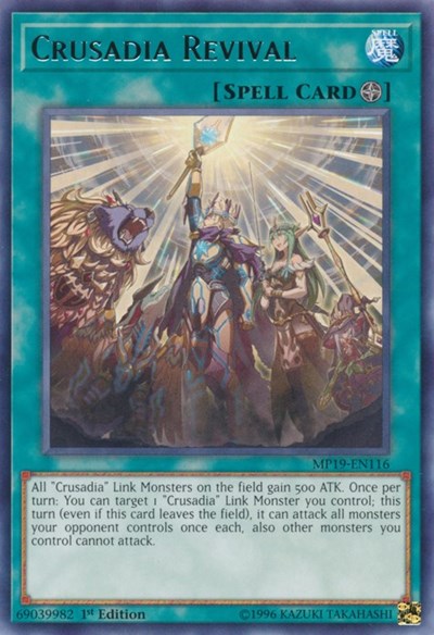 Crusadia Revival (Rare) [MP19-EN116-R]