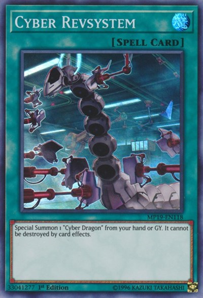 Cyber Revsystem (Super Rare) [MP19-EN118-SuR]