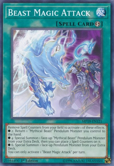 Beast Magic Attack (Common) [MP19-EN121-C]