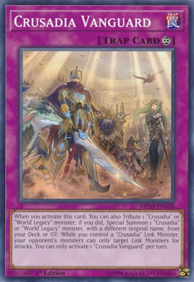 Crusadia Vanguard (Common) [MP19-EN128-C]