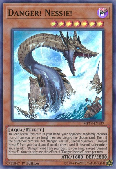 Danger! Nessie! (Ultra Rare) [MP19-EN137-UR]