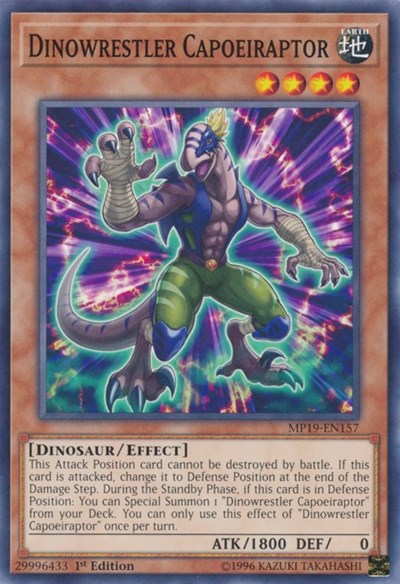 Dinowrestler Capoeiraptor (Common) [MP19-EN157-C]