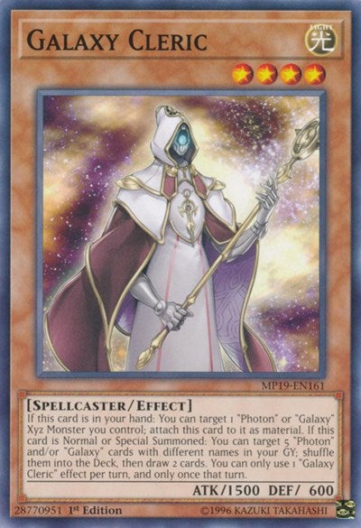 Galaxy Cleric (Common) [MP19-EN161-C]