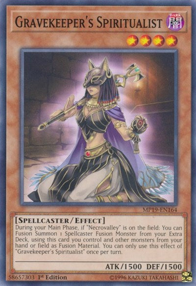 Gravekeeper's Spiritualist (Common) [MP19-EN164-C]