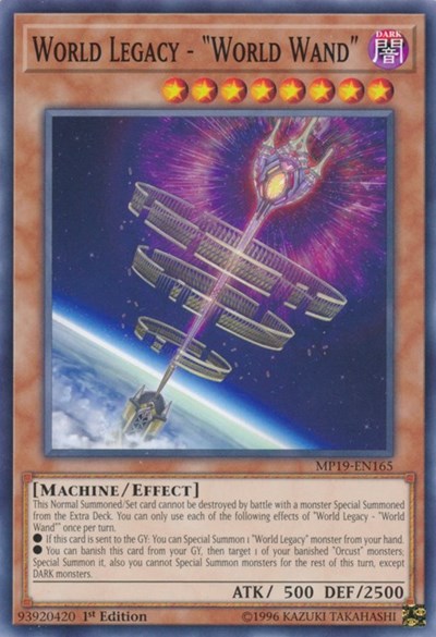 World Legacy - "World Wand" (Common) [MP19-EN165-C]