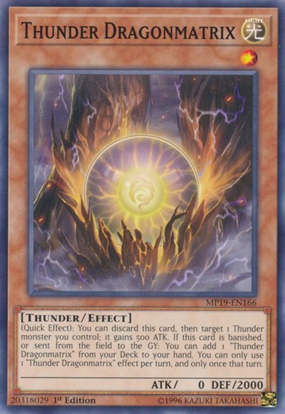 Thunder Dragonmatrix (Common) [MP19-EN166-C]