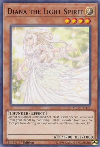 Diana the Light Spirit (Common) [MP19-EN174-C]