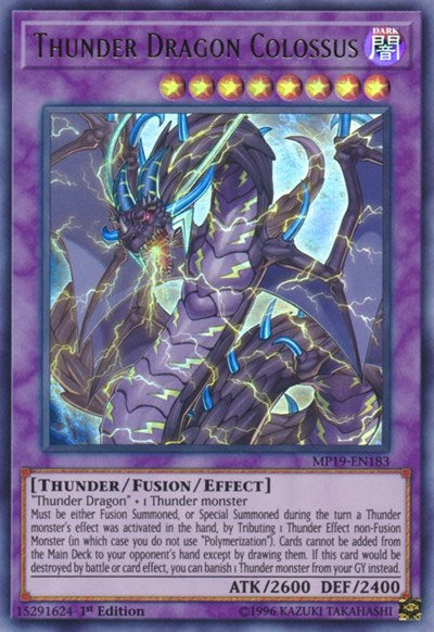 Thunder Dragon Colossus (Ultra Rare) [MP19-EN183-UR]