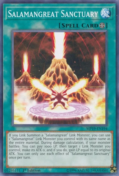 Salamangreat Sanctuary (Common) [MP19-EN194-C]