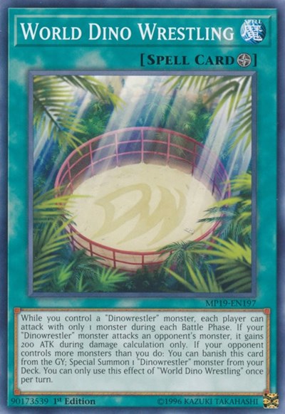 World Dino Wrestling (Common) [MP19-EN197-C]