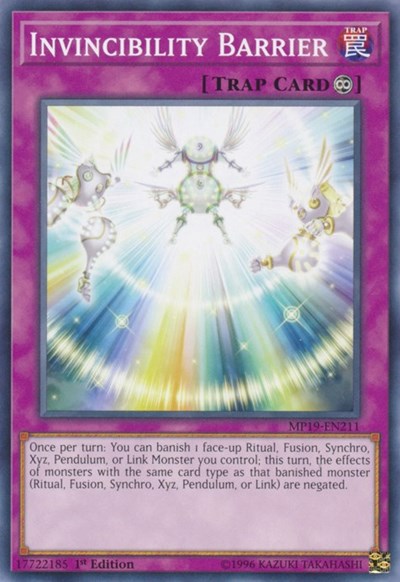 Invincibility Barrier (Common) [MP19-EN211-C]