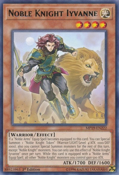 Noble Knight Iyvanne (Rare) [MP19-EN222-R]