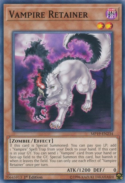 Vampire Retainer (Common) [MP19-EN234-C]
