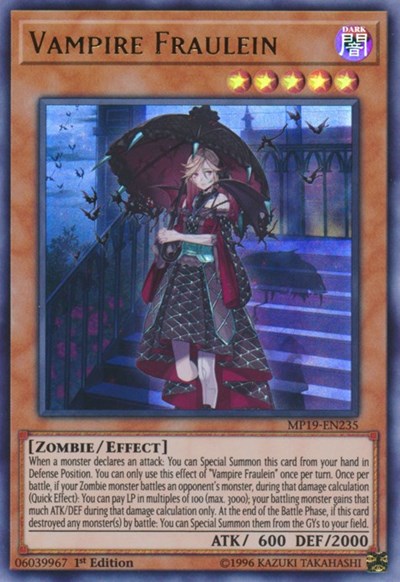 Vampire Fraulein (Ultra Rare) [MP19-EN235-UR]