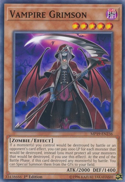 Vampire Grimson (Common) [MP19-EN236-C]