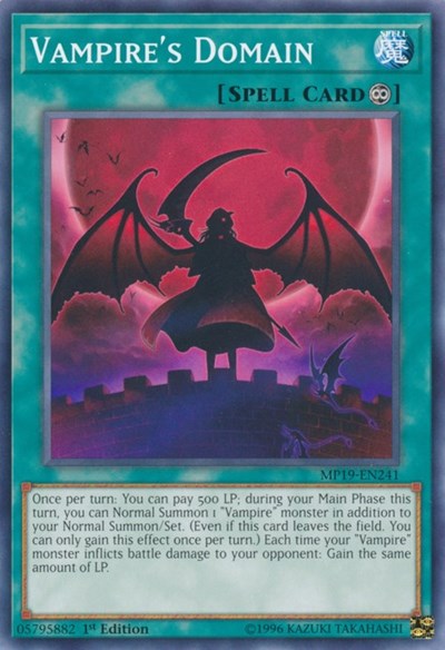 Vampire's Domain (Common) [MP19-EN241-C]