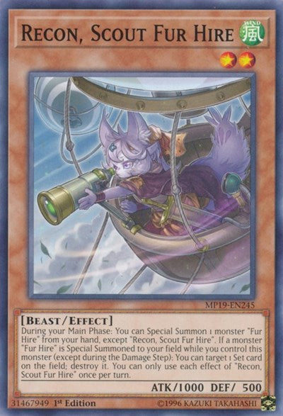 Recon, Scout Fur Hire (Common) [MP19-EN245-C]